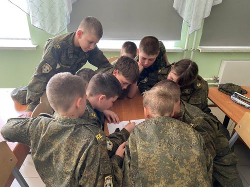 Для кадетов Болгара провели игру «Пионерская прокачка»