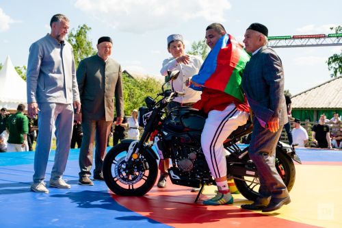 На Изге Болгар җыены прошёл Международный турнир по борьбе Кореш