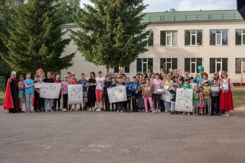 В коррекционной школе-интернате для детей с ОВЗ провели игру-спектакль «История города Болгар»