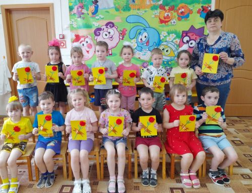 В преддверии Дня Победы в детском саду «Колосок» прошло познавательное мероприятие