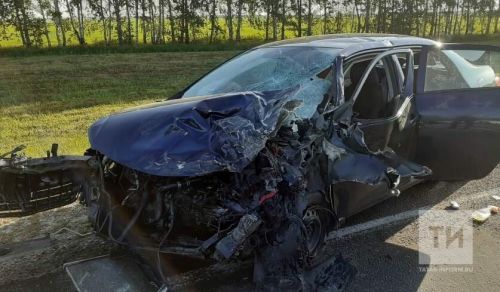 На 41-м км дороги Базарные Матаки – Болгар произошло серьёзное ДТП