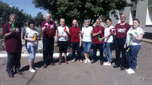 В Спасском доме-интернате прошли «Весёлые старты»