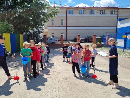 В пришкольном лагере первой школы Болгара прошёл «День дружбы»