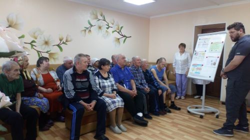 В Спасском доме-интернат проводится работа по профилактике гриппа и простудных заболеваний