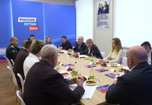 Минниханов: «Избирательная кампания проводится в условиях внешних вызовов»