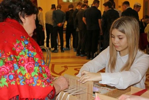 Школьники Болгара посетили интерактив «Золотые страницы истории Спасского уезда»