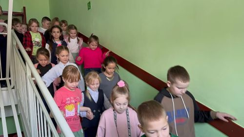 В Болгарской второй школе прошла учебная эвакуация
