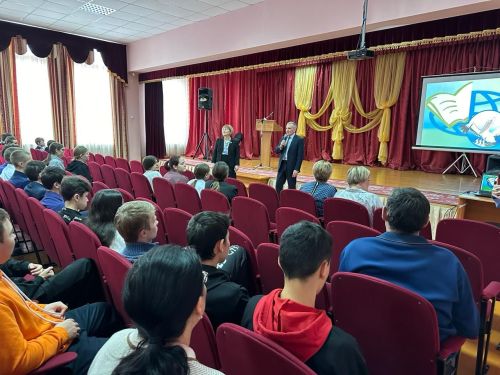 Во второй городской школе прошло профориентационное мероприятие
