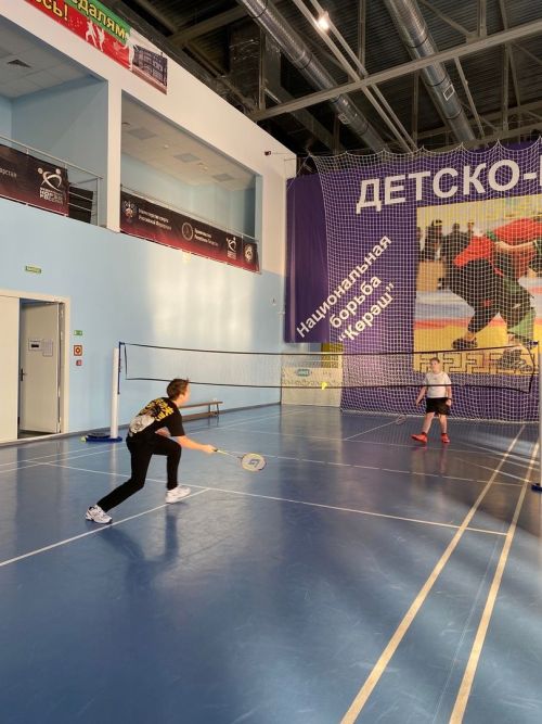 В спортшколе «Олимп» прошло Первенство по бадминтону