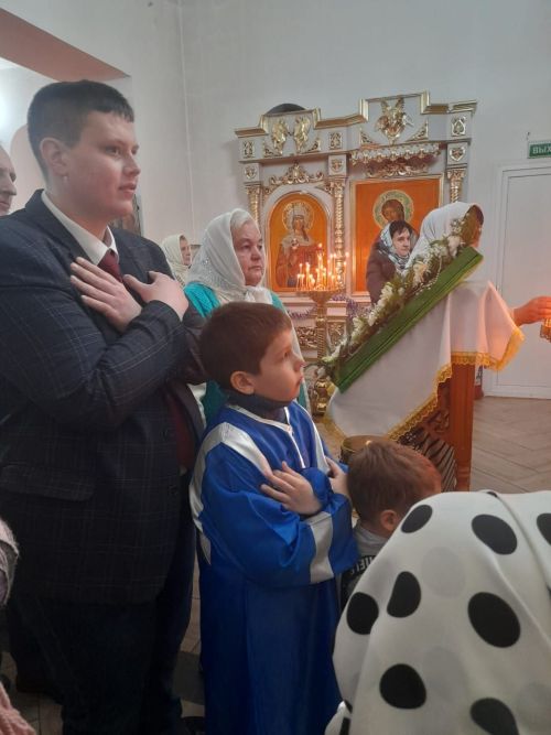 Православные спассцы встретили Рождество Христово