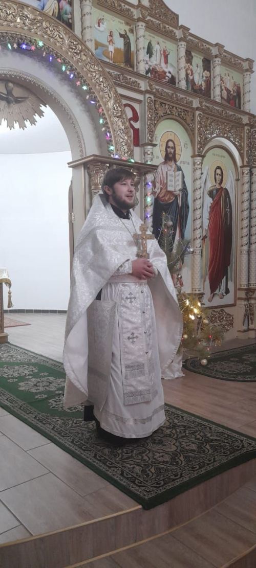 Православные спассцы встретили Рождество Христово