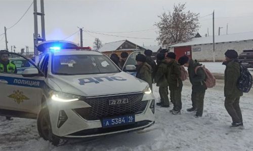 Кадеты Спасского района посетили отдел полиции