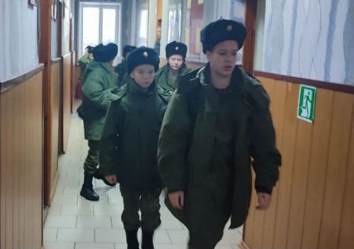 Кадеты Спасского района посетили отдел полиции