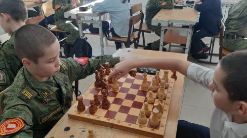 В Болгарской Кадетской школе-интернате прошёл шахматно - шашечный турнир