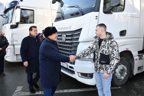 Первая партия гуманитарного груза в этом году была отправлена из Казани
