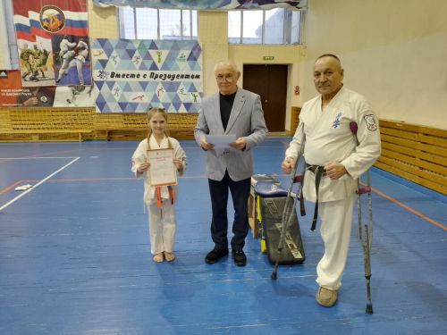 В Болгаре состоялось награждение ВФСК ГТО воспитанников секции Каратэ кёкусинкай
