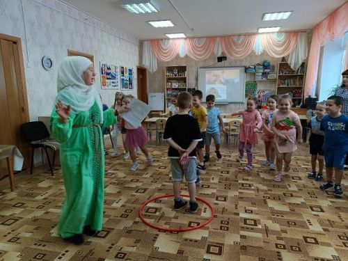 В детском саду «Колосок» прошло интерактивное мероприятие «Болгар древний – город дивный».