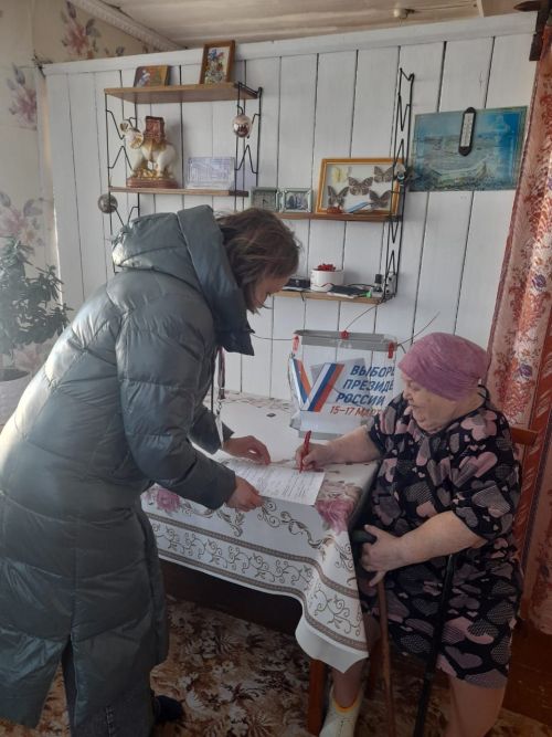 Узница фашистских концлагерей из Спасского района приняла участие в выборах