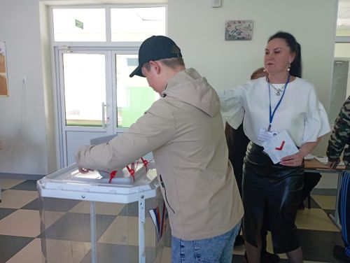 Спас районының яшь сайлаучылары тавыш бирүдә актив катнашалар