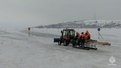 Все ледовые переправы на реках Татарстана закрыты
