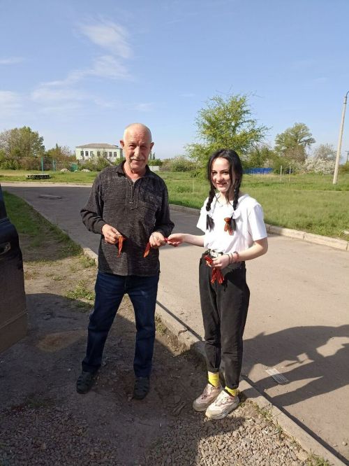 Пять тысяч Георгиевских лент будут доставлены в Лисичанск и Рубежное