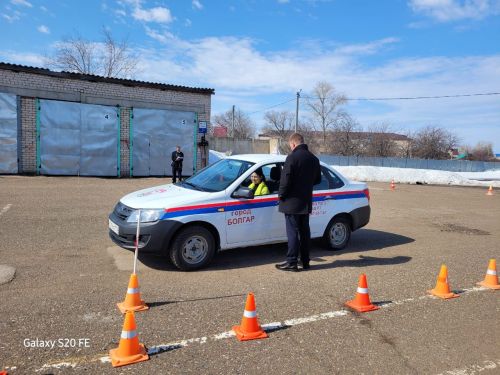 В ДОСААФ Спасского района прошёл конкурс по автомногоборью