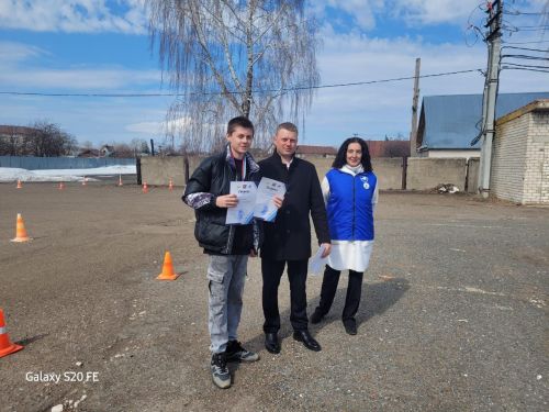В ДОСААФ Спасского района прошёл конкурс по автомногоборью