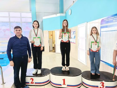 Юные пловцы спортшколы «Олимп» определили сильнейших на первенстве в бассейне «Дулкын»