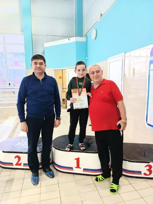 Юные пловцы спортшколы «Олимп» определили сильнейших на первенстве в бассейне «Дулкын»