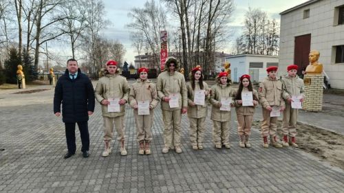 Двум юнармейским отрядам Спасского района присвоили имена героев