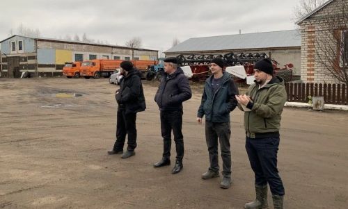 В Спасском районе проверили готовность техники к зимнему хранению