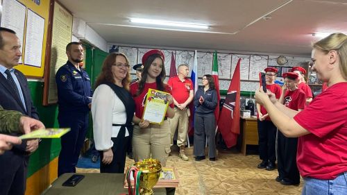 В Болгаре определили лучший юнармейский отряд района
