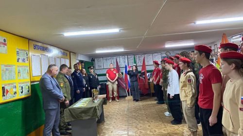 В Болгаре определили лучший юнармейский отряд района