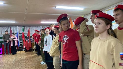 В Болгаре определили лучший юнармейский отряд района