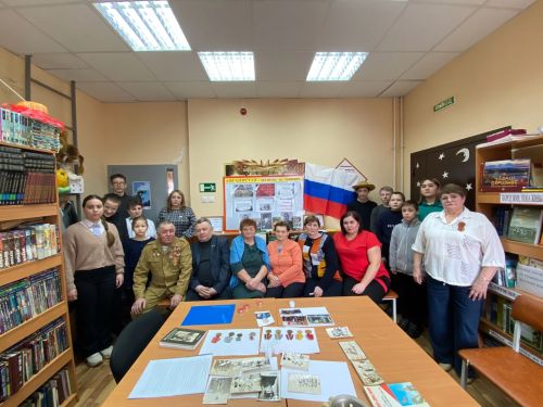 В Иж-Борискино состоялась встреча с ветераном афганской войны