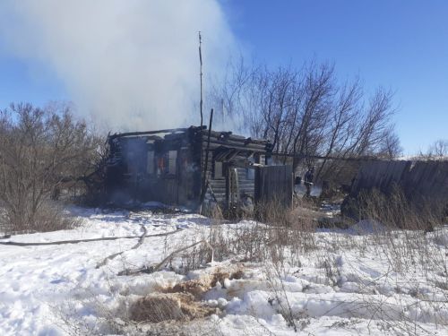 В Спасском районе при пожаре погиб 70-летнй мужчина