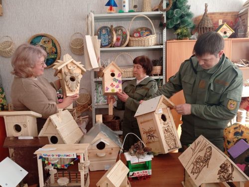 В Спасском районе выбрали лучшие скворечники