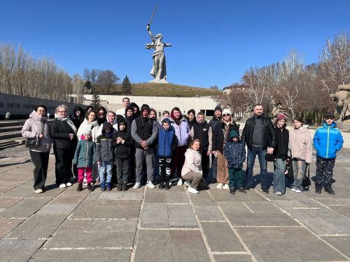 Юнармейцы из Полянок совершили патриотическое путешествие в город-герой Волгоград