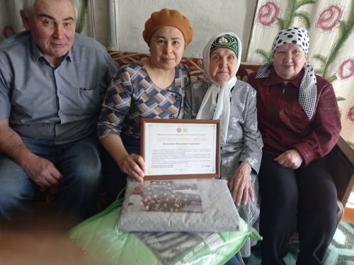 Жительница села Иске Рязяп отметила 90-летний юбилей