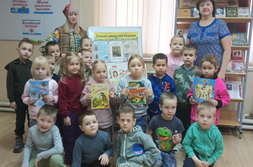 Воспитанники детсада «Солнышко» познакомились со сказками Корнея Чуковского