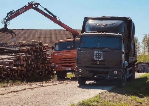 Лесхоз города Болгара отправил 30 кубометров леса для поддержки бойцов СВО