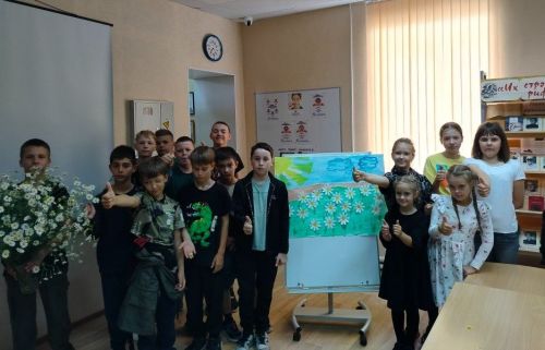 В Болгарской детской библиотеке прошло мероприятие ко Дню семьи, любви и верности