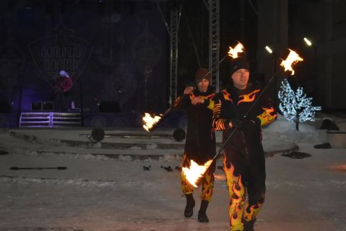 В Спасском районе встретили новый 2026 год