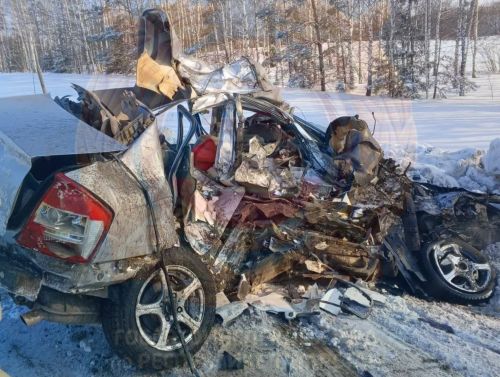 В Агрызском районе РТ три человека погибли в лобовом столкновении