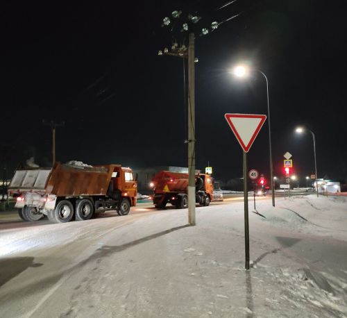 В Болгаре продолжается расчистка улиц от последствий сильного снегопада