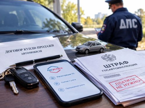 В Госавтоинспекции Спасского района объяснили, что делать со штрафами после продажи авто