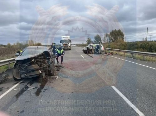 На трассе в Чистопольском районе погибли водитель и грудной ребёнок