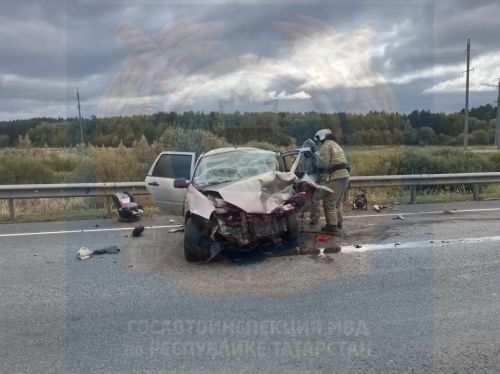 На трассе в Чистопольском районе погибли водитель и грудной ребёнок