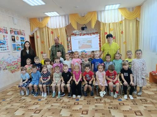Сотрудники заказника «Спасский» побывали в гостях у дошколят