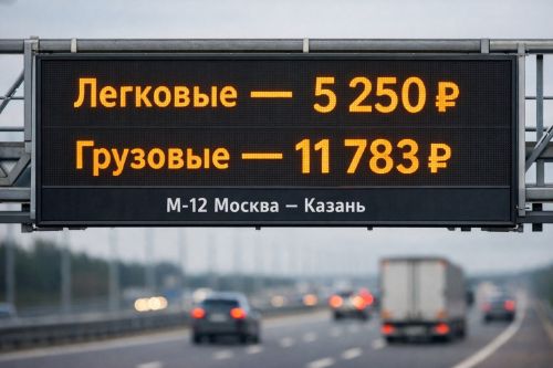 Поездка по М-12 подорожает: названа новая стоимость проезда от Москвы до Казани